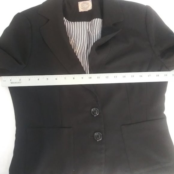 Forever 21 women's size M black blazer jacket - Picture 9 of 15